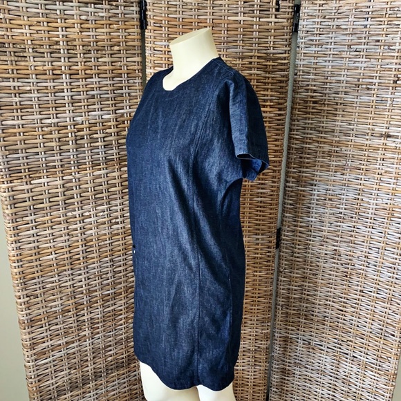 Rag & Bone Ryder Dark Denim Sheath Dress Size XS - Picture 3 of 12